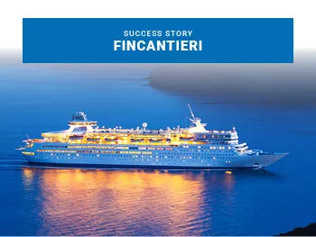 Für die Schiffe KONINGSDAM und CARNIVAL VISTA der FINCANTIERI-Werften wurden ACOLAN-Lösungen auf Basis von  Kupfer- und Lichtwellenleiterkabeln verwendet