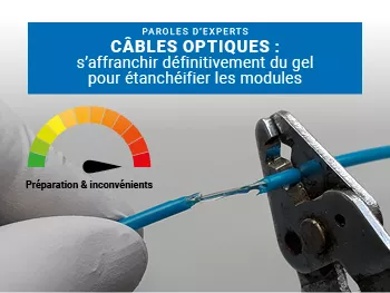 Waterproof gel in optical cables: Both useful and impractical at the same time