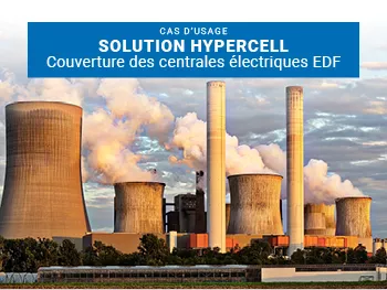Couverture des centrales électriques EDF Solution HYPERCELL