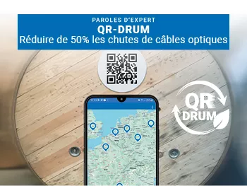 Cut fibre cable wastage by 50% with QR-Drum digital Platform